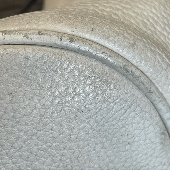 Doony & Bourke Cream and Brown Hobo Bag  shoulder purse. Pre-owned. Has wear. - Picture 14 of 15